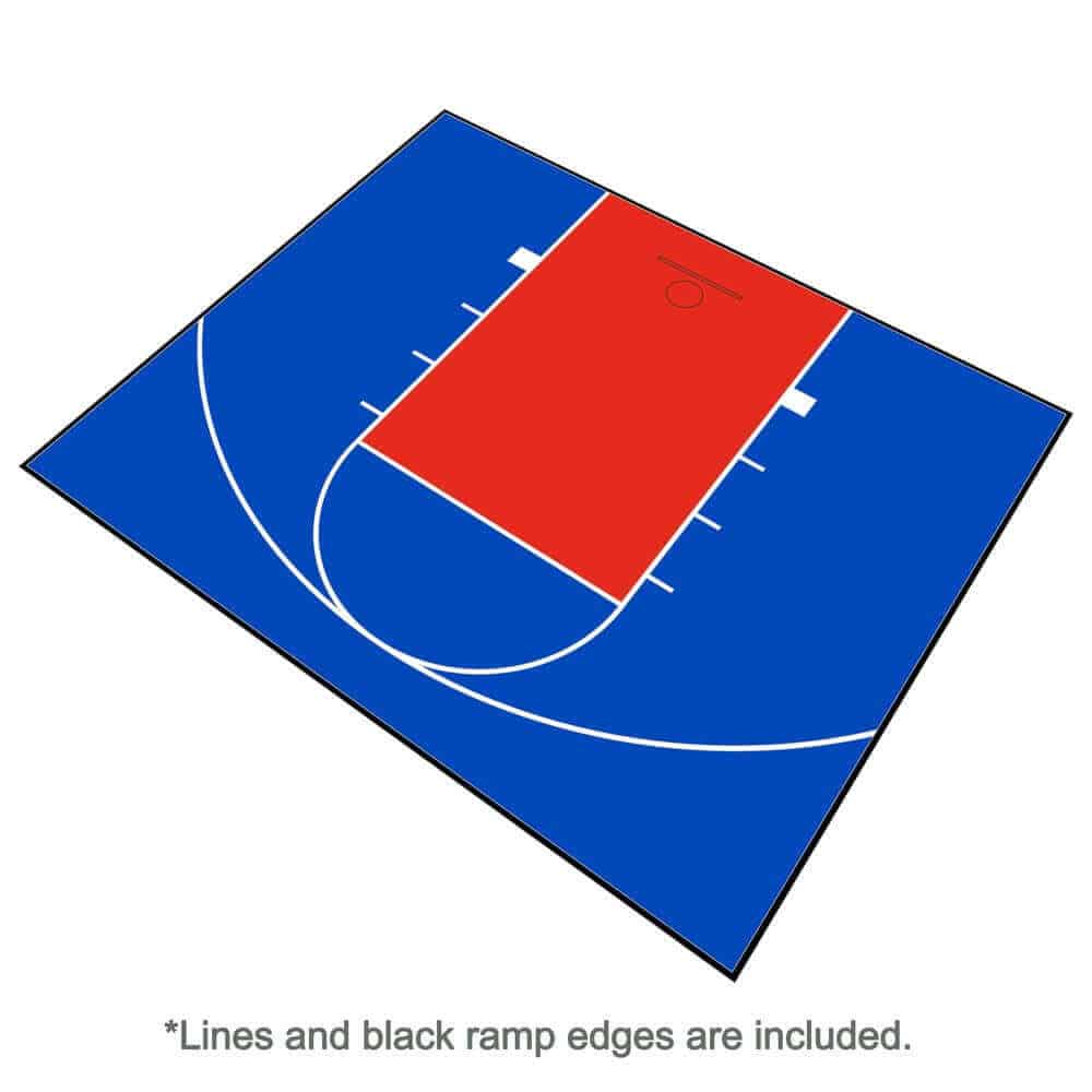 ProTile Sport Basketball Court Floor, 30×25, Kit