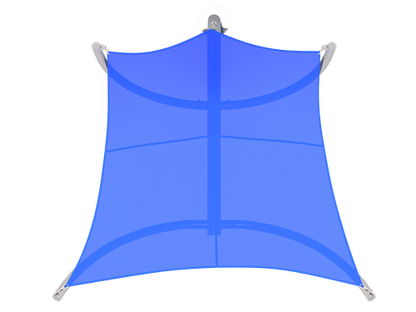 Pegasus Shade Structure example; pictured size and colors may vary