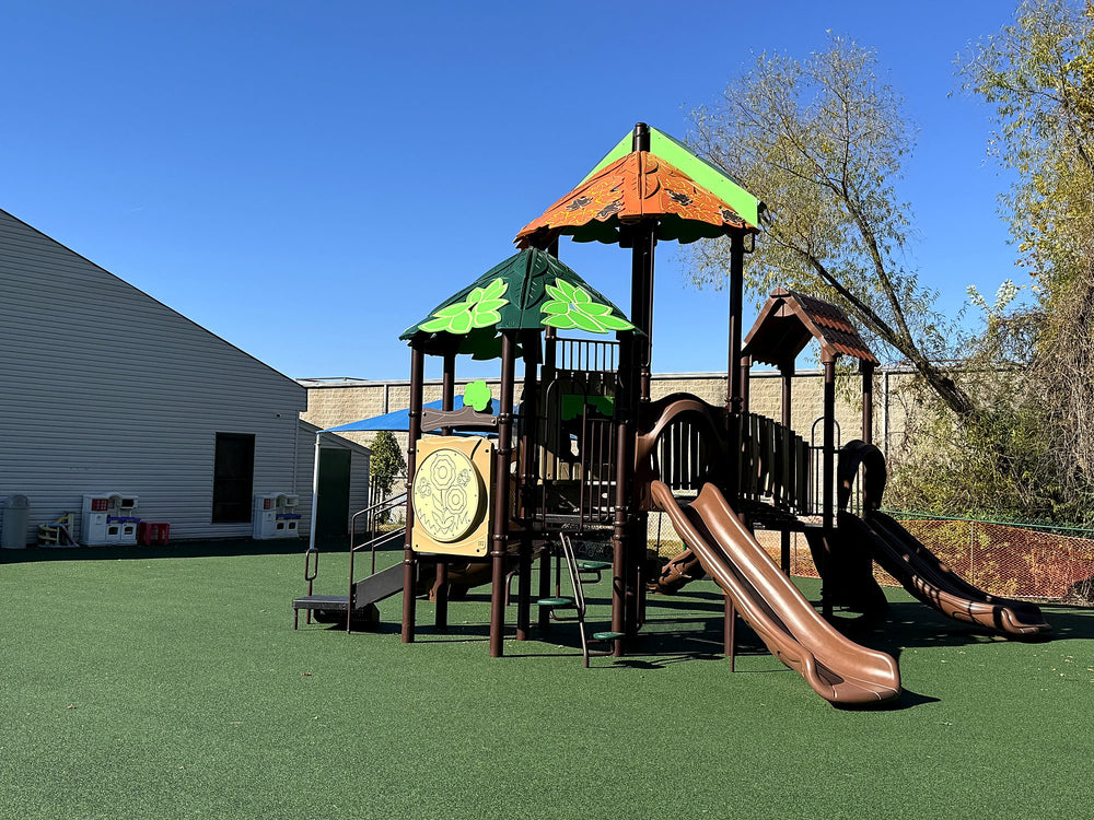 ADS Early Childhood Center treehouse playground, Ballwin, MO - Playground Equipment Pros project