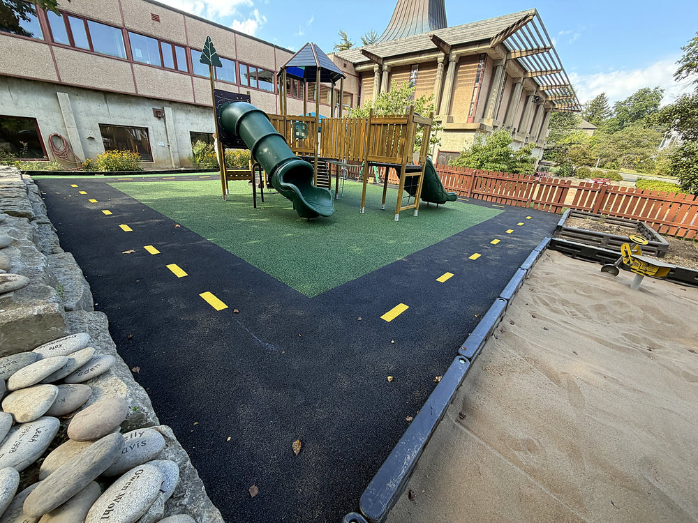 Ethical Society Nursery School playground, St. Louis, MO