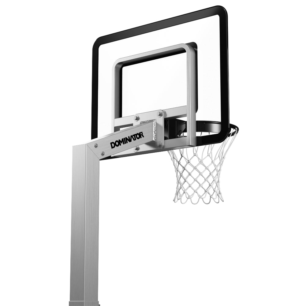Dominator Aluminum Poolside Inground Basketball Hoop