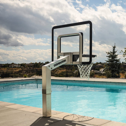 Dominator Aluminum Poolside Inground Basketball Hoop