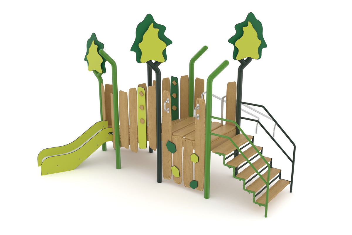Cemer Evergreen Series RGES 104-P Play Structure