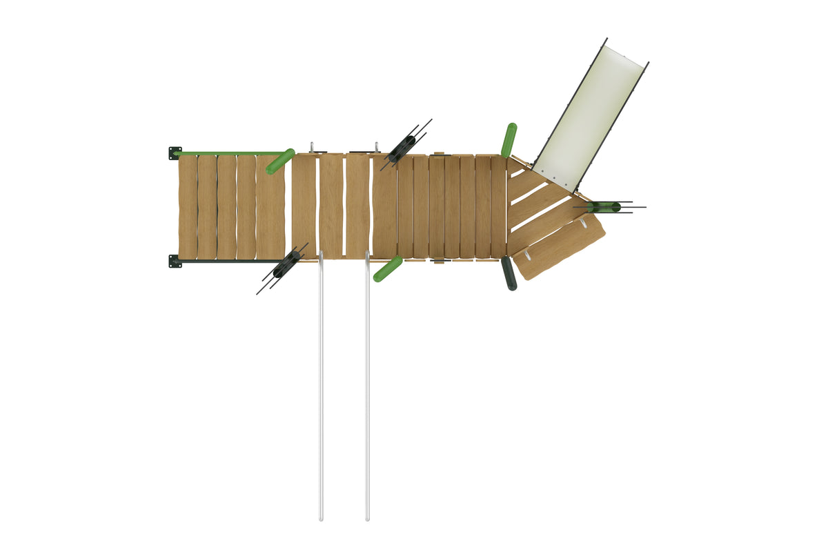 Cemer Evergreen Series RGES 104-P Play Structure