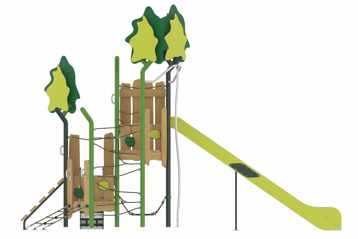 Cemer Evergreen Series RGES 202-P Play Structure