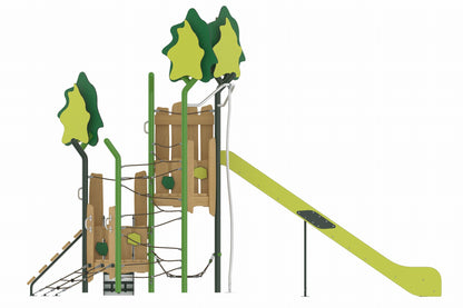 Cemer Evergreen Series RGES 202-P Play Structure