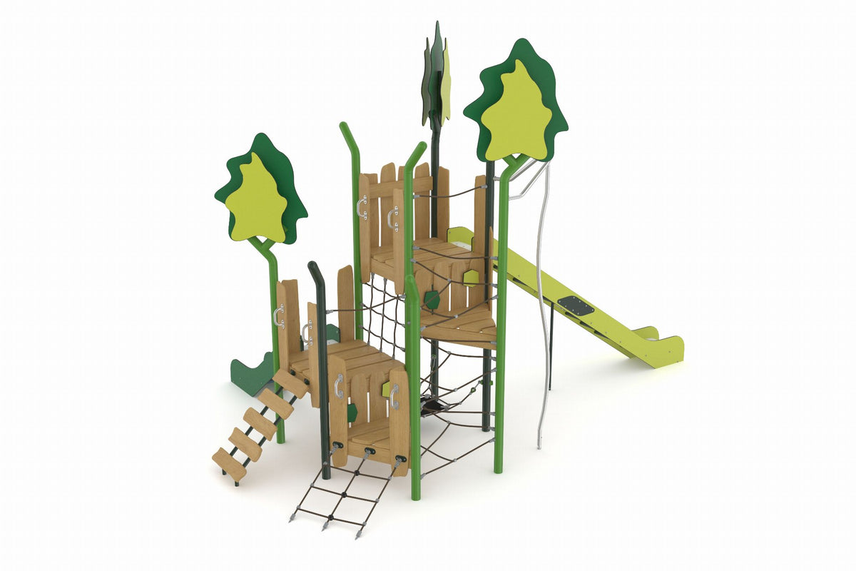 Cemer Evergreen Series RGES 202-P Play Structure