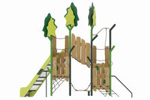 Cemer Evergreen Series RGES 203-P Play Structure