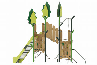 Cemer Evergreen Series RGES 203-P Play Structure