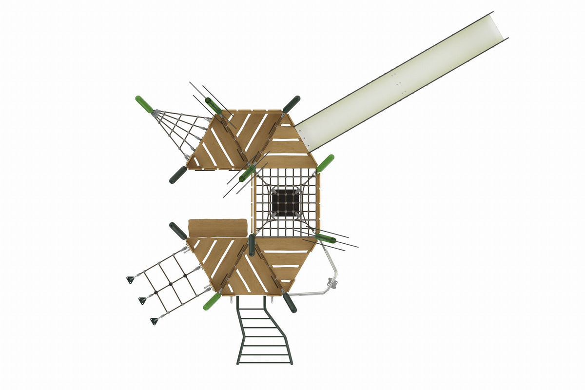 Cemer Evergreen Series RGES 203-P Play Structure