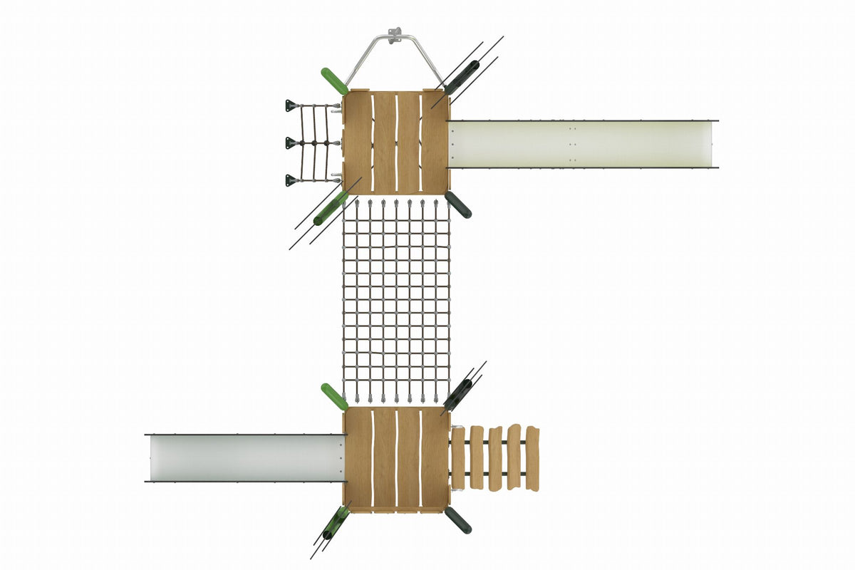 Cemer Evergreen Series RGES 205-P Play Structure