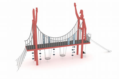 Cemer City Series RGIS 102-C 'Bosphorus Bridge' Play Structure