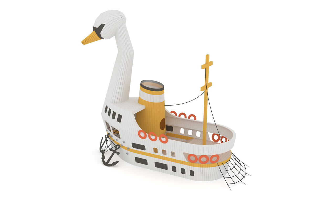 Cemer City Series RGIS 103-C 'Boat' Play Structure