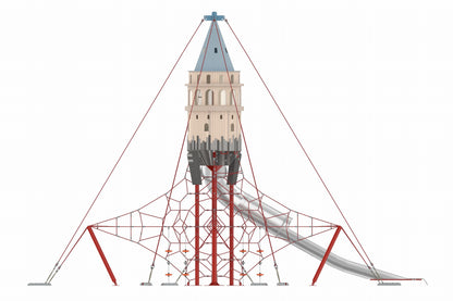 Cemer City Series RGIS 104 'Galata Rocket' Play Structure