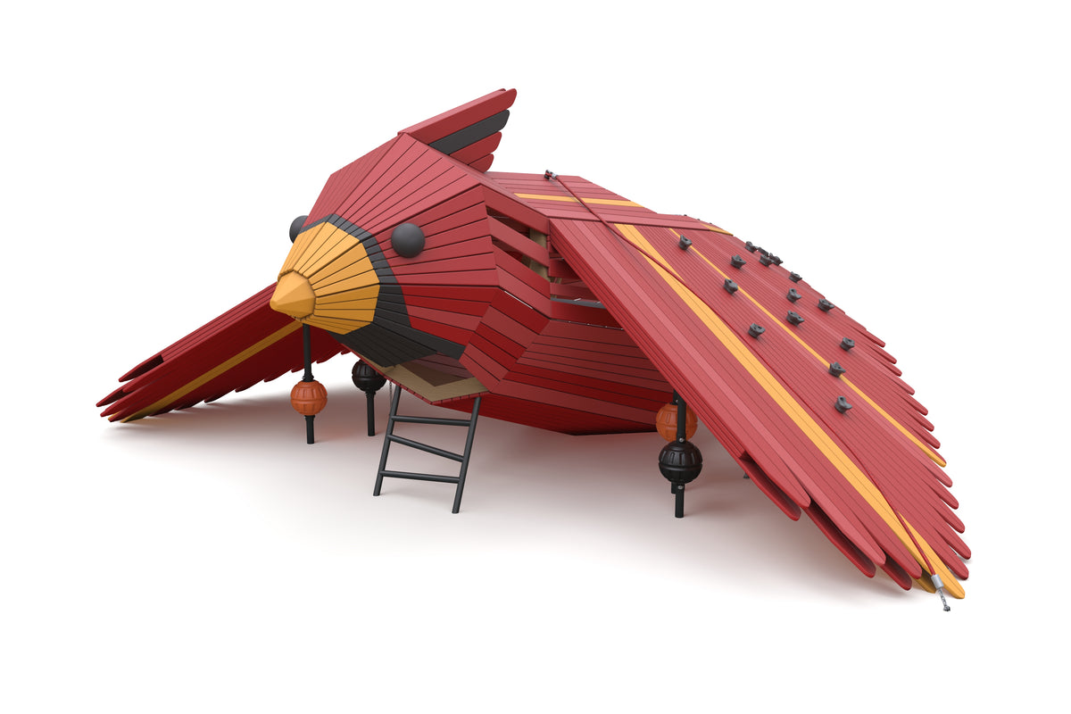 Cemer Wooden Play Sculpture RGSS 101 'Scarlet' Play Structure