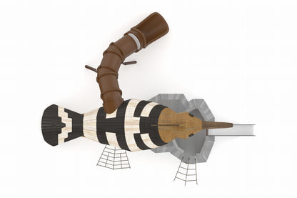 Cemer Wooden Play Sculpture RGSS 181-P 'Hoopoe' Play Structure