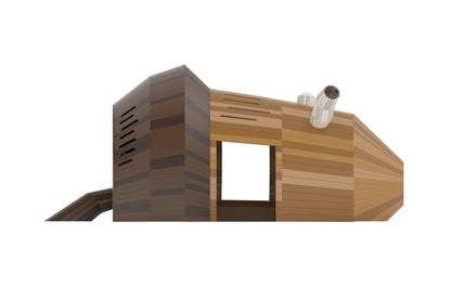 Cemer Wooden Play Sculpture RGSS 501 'Barky' Play Structure