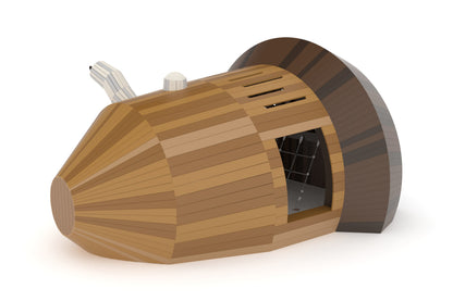 Cemer Wooden Play Sculpture RGSS 501 'Barky' Play Structure