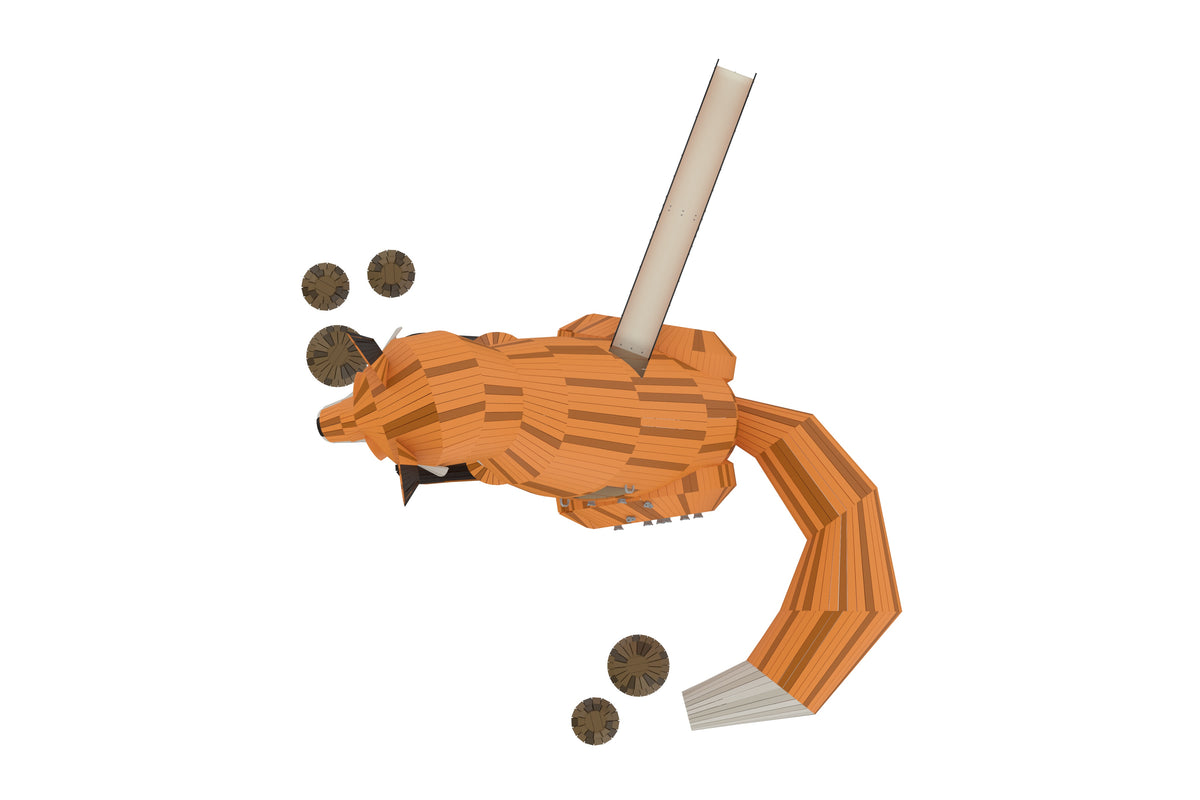 Cemer Wooden Play Sculpture RGSS 51-P 'Rusty' Play Structure