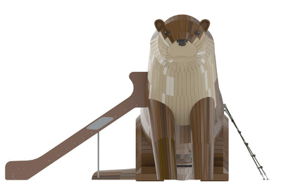 Cemer Wooden Play Sculpture RGSS 701-P ' Splash ' Play Structure