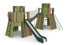 Cemer Wooden Play Sculpture RGSS 751-P 'Peak ' Play Structure