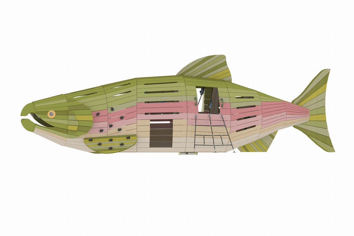 Cemer RGSS 903-P 'Pink Salmon' Play Structure