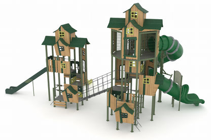 Cemer Wooden Tetto RGTS 204-P Play Structure