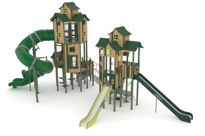 Cemer Wooden Tetto RGTS 204-P Play Structure
