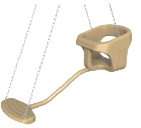 Sapling Swing by Wisdom Playgrounds