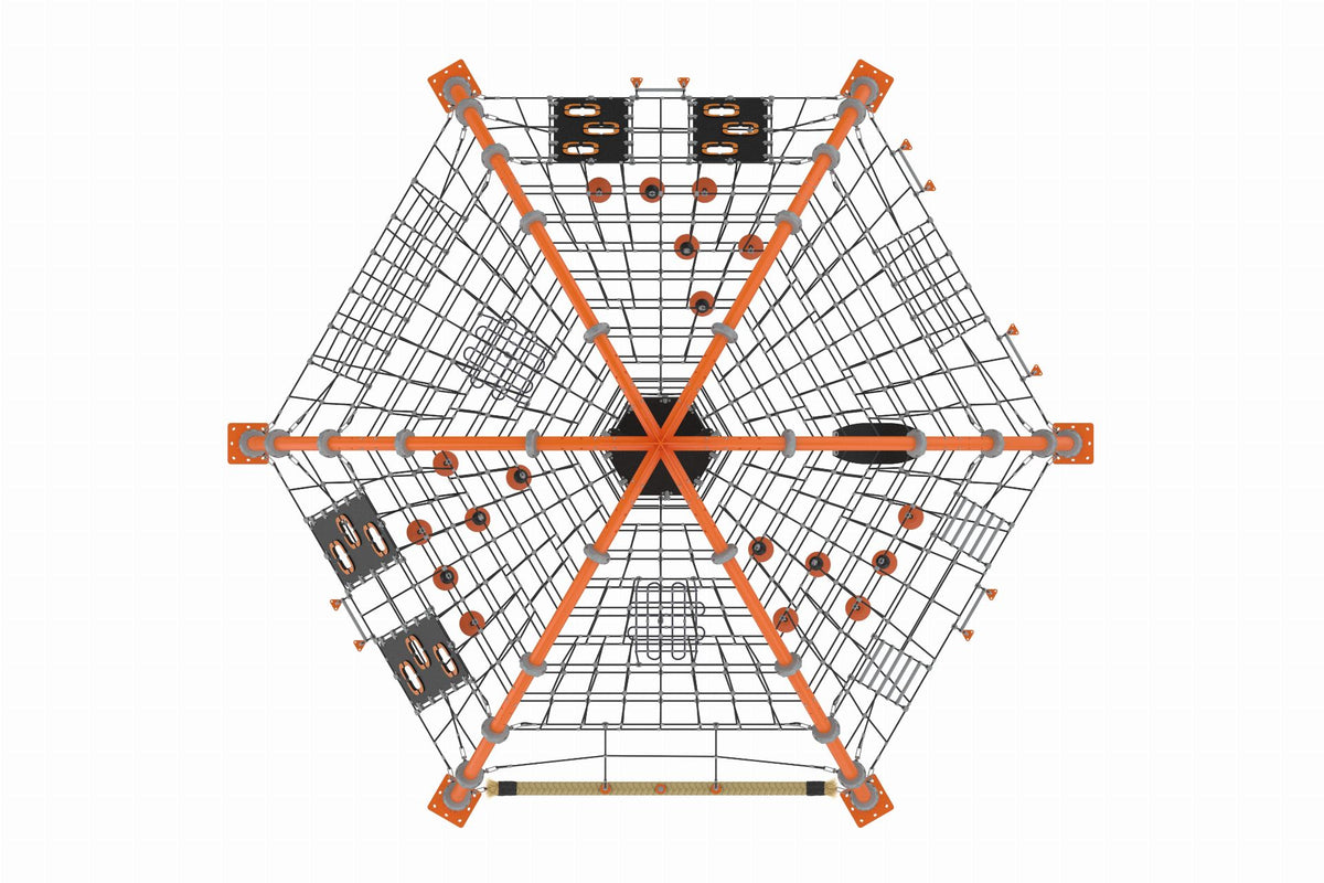 Cemer Spider Group SGM 1038 Net Climbing Tower