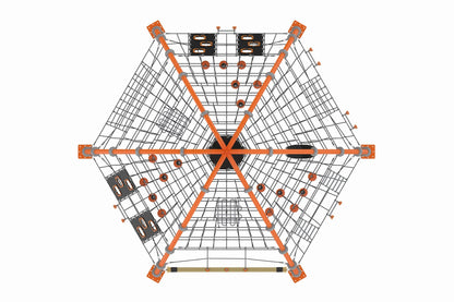 Cemer Spider Group SGM 1038 Net Climbing Tower