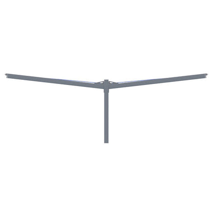 Cantilever Wing Cabled Double Slanted Shade Structure example; pictured size and colors may vary