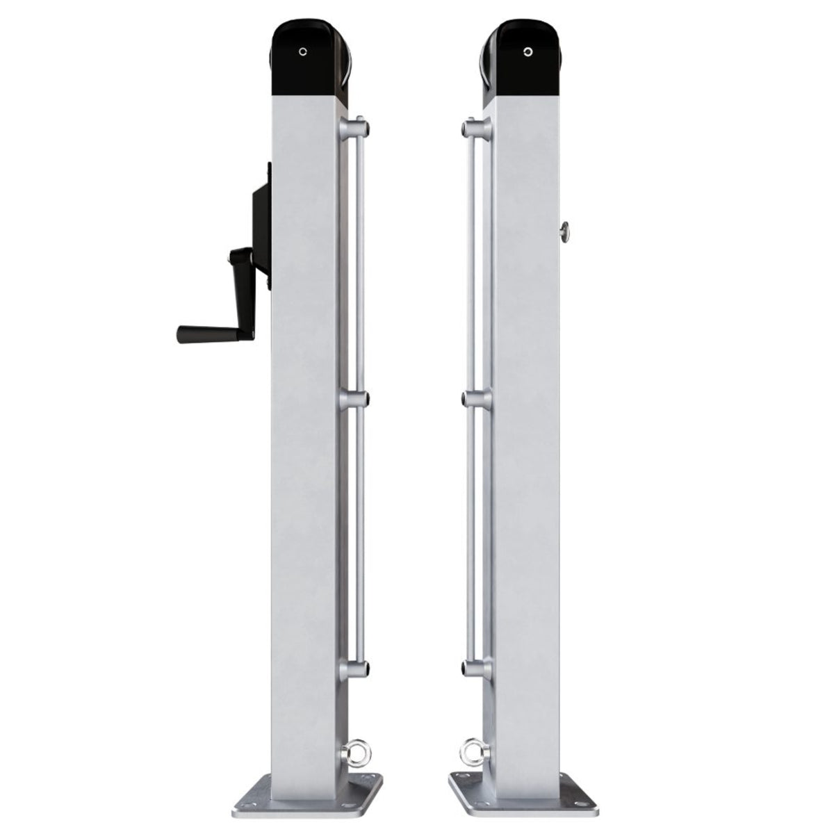 Dominator Surface Mount Pickleball Posts & Net Systems