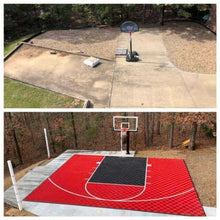 ProTile Sport Basketball Court Floor, 30×25, Kit