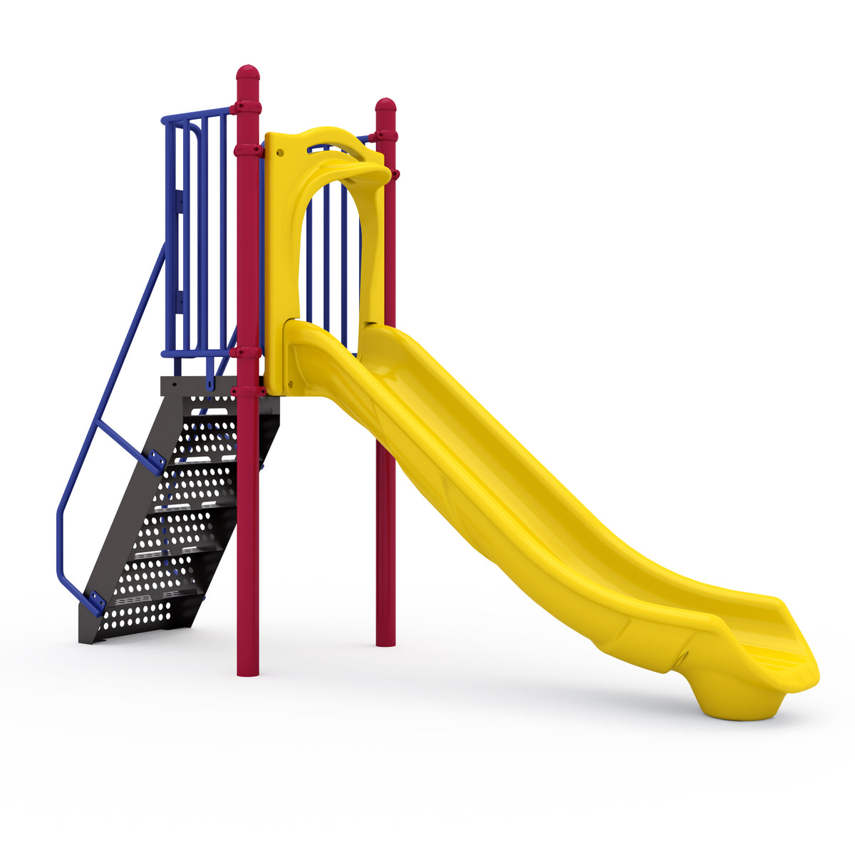 Wkp 4' Freestanding Single Slide commercial playground equipment by World Klass Play