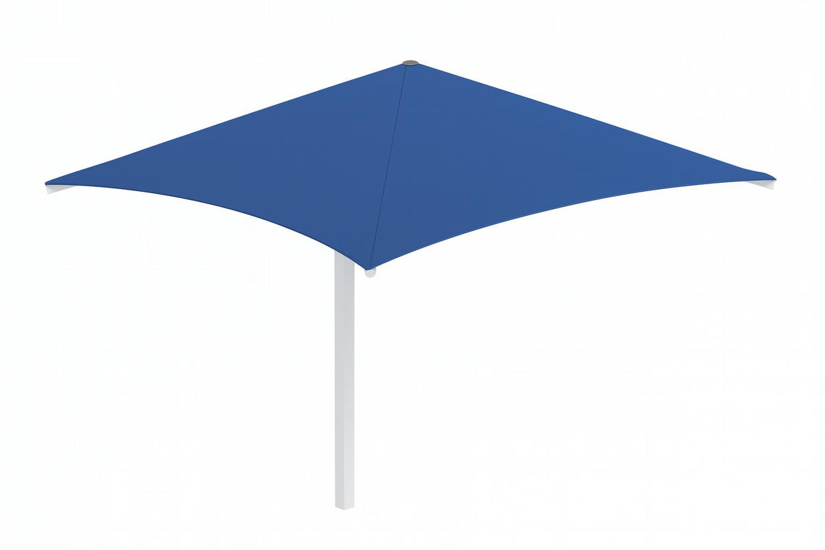 Cantilever Square Umbrella Shade example; pictured size and colors may vary