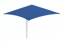 Cantilever Square Umbrella Shade example; pictured size and colors may vary