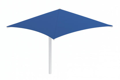 Cantilever Square Umbrella Shade example; pictured size and colors may vary