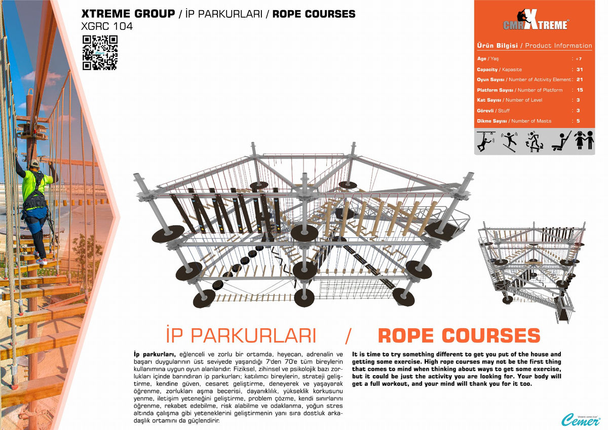 Cemer Rope Course XGRC 104