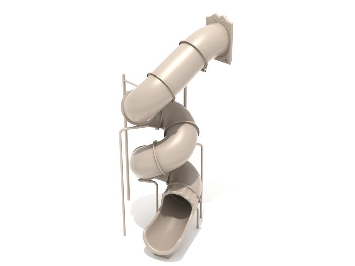 15 Foot Spiral Tube Slide Component - Slide and Supports - Image 3