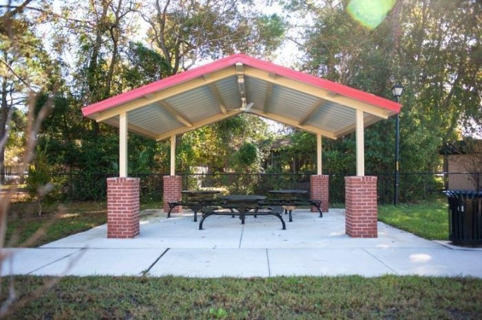 16'x24' Single Tier Gable End Steel Frame Shelter - Image 2