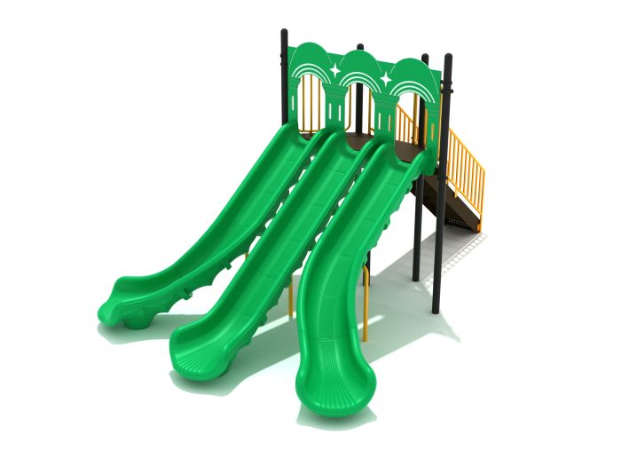 6 Foot Triple Sectional Split Slide - Image 3