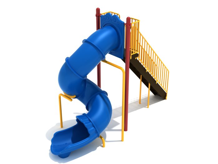 8ft Freestanding Spiral Tube Slide - 3.5" - Image 2