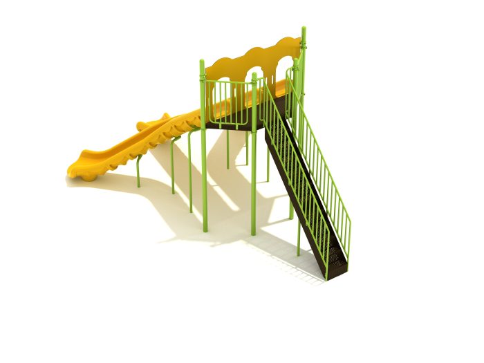 8 Foot Triple Sectional Split Slide - Image 12