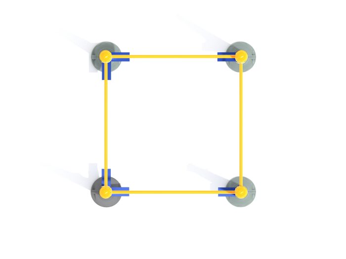 Inclined Quadruple Station Chin Up Bars - Image 12
