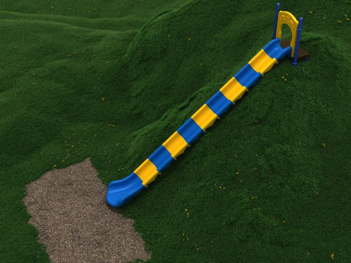 22 Foot Single Straight Embankment Slide - Image 6