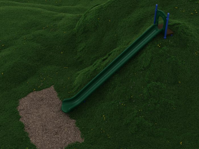 22 Foot Single Straight Embankment Slide - Image 8