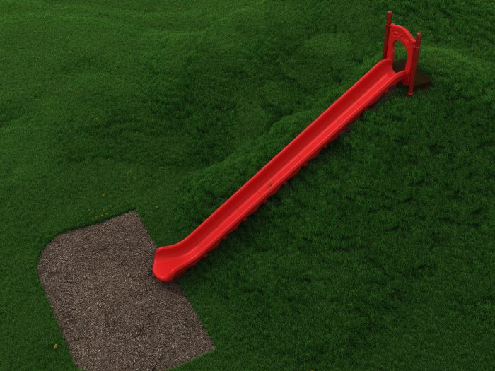 22 Foot Single Straight Embankment Slide - Image 9