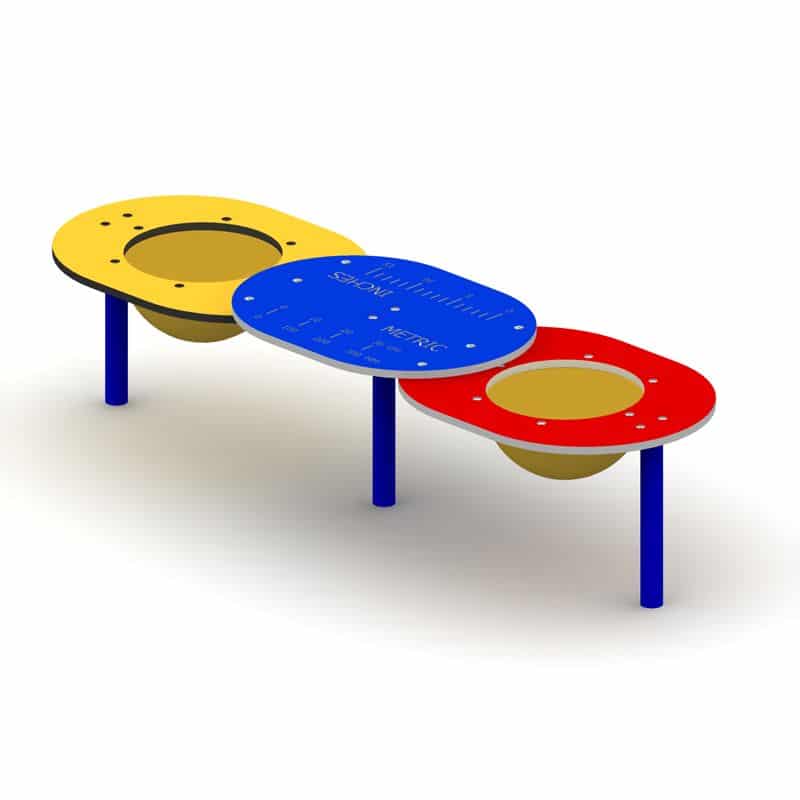 Double Bowl Sand & Water Table Playground Equipment Pros