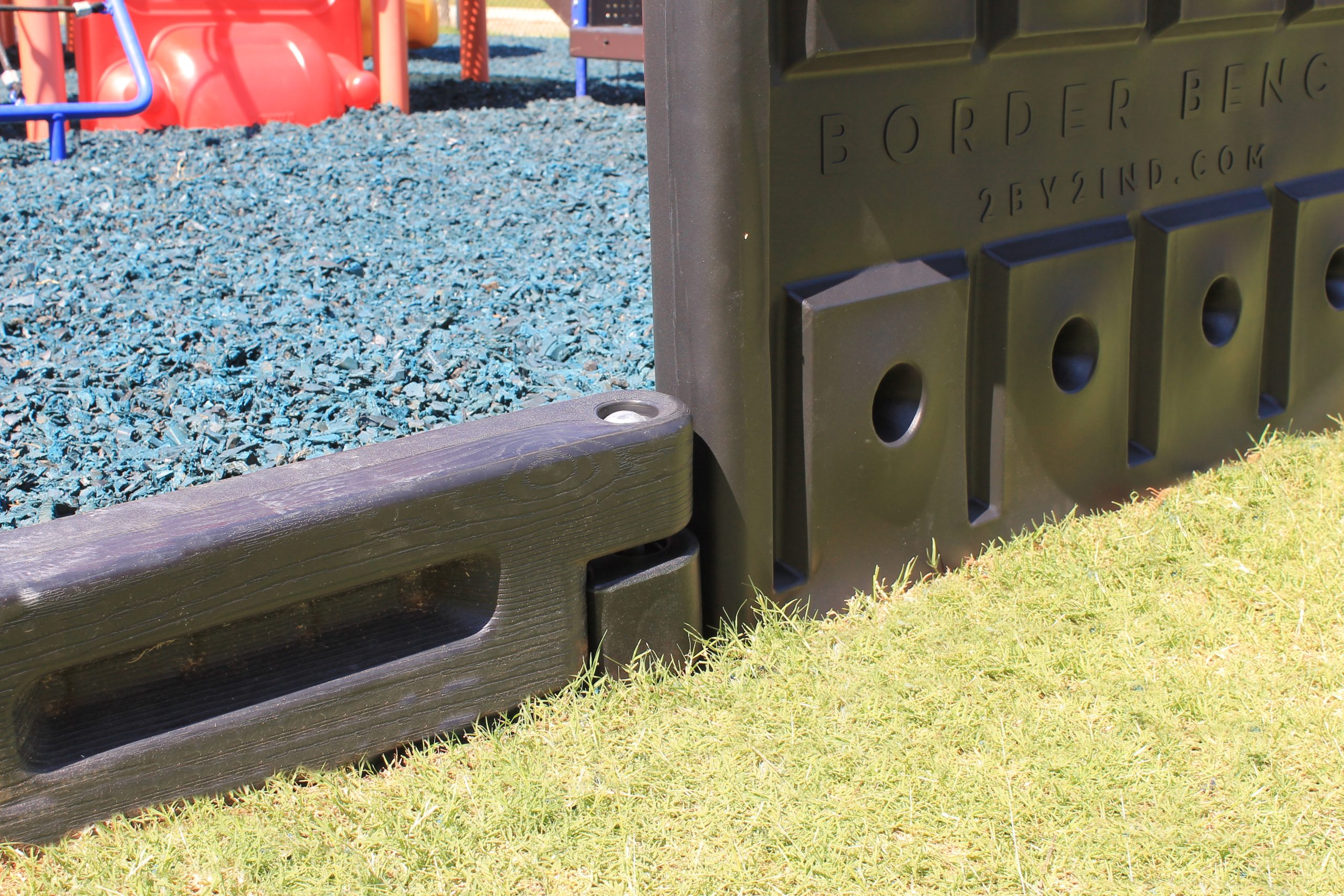 Playground Border Bench Playground Equipment Pros